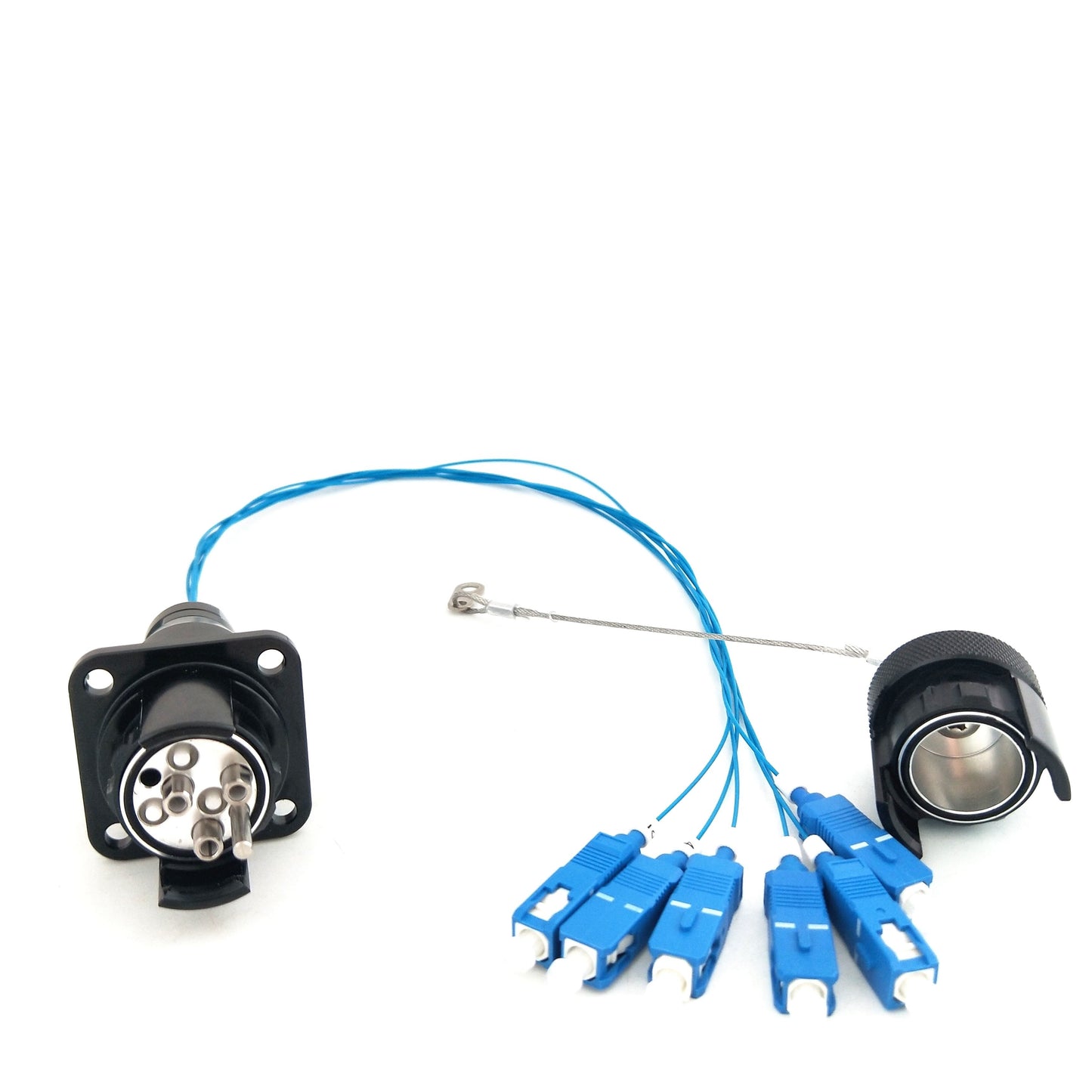 YZC06P YZC06S PLUG and SOCKET Outdoor Field Waterproof Ip67 Fiber Optical Connector Assemblies
