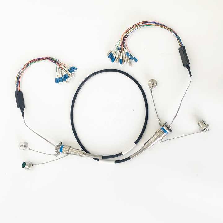 F-tone MIL-DTL-38999 MT Series GYM15 Fiber Optic 11# 1MT 12Cores/24Cores/48cores Plug and SOCKET Connectors Cable Assembly