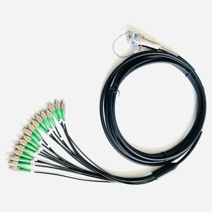 F-tone MIL-DTL-38999 MT Series GYM15 Fiber Optic 11# 1MT 12Cores/24Cores/48cores Plug and SOCKET Connectors Cable Assembly