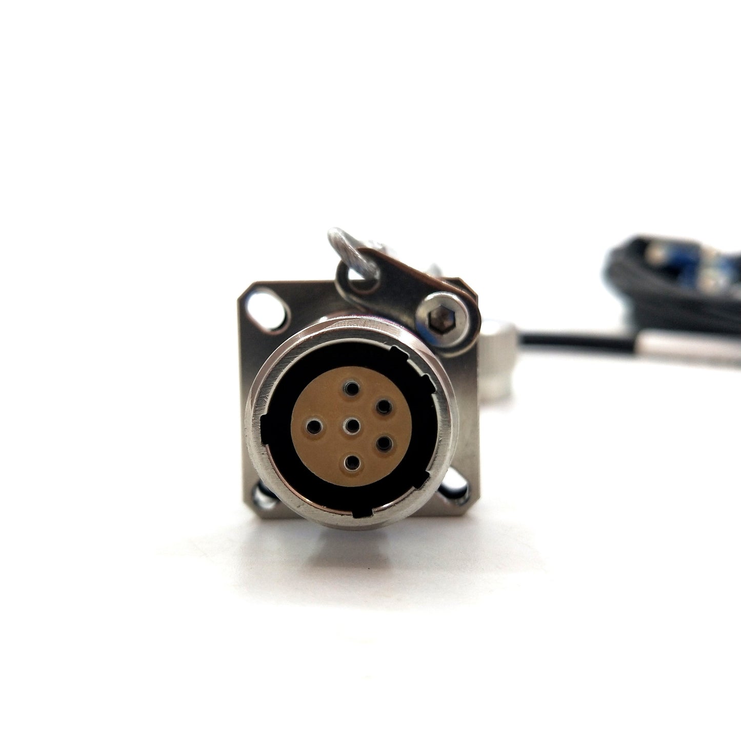 F-tone D38999 Series Fiber Optic Connectors 11# 6Cores Reverse Receptacle Cable Assembly