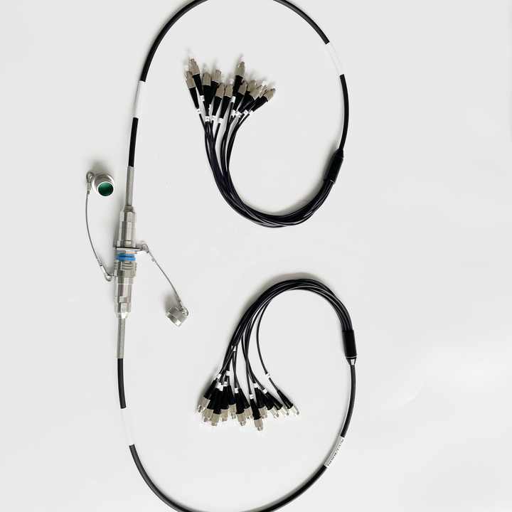 F-tone D38999 MT Series GYM15 Fiber Optic 11# 1MT 12Cores/24Cores/48cores Plug Connectors Cable Assembly