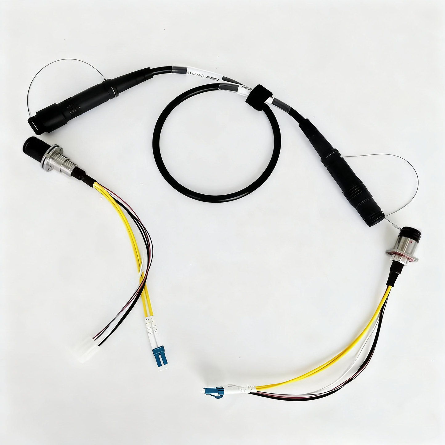 3K.93C HDTV Broadcasting SMPTE Camera Cable FUW Fiber Optical Connectors