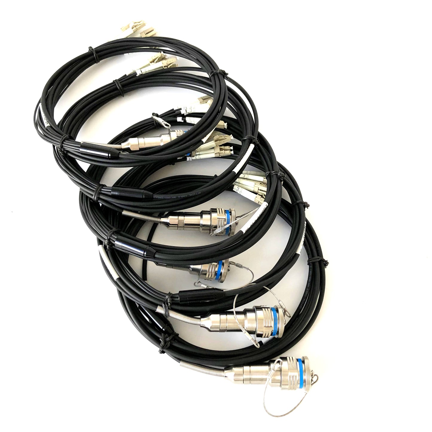 F-tone MIL-DTL-38999/26KD08B1N GJB599 /20KD08A1N Series Standard Circular Connectors Plug Fiber Optic Cable Assembly