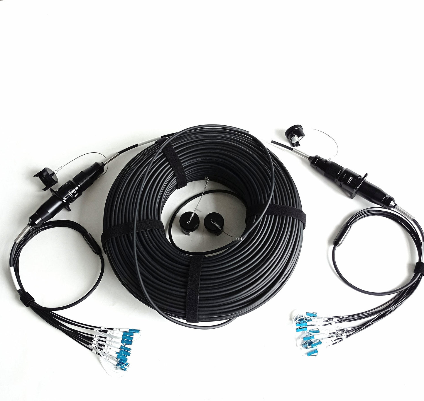 YZC12P YZC12S Plug and Socket Outdoor Field Waterproof IP67 Fiber Connector Assemblies for Harsh Environment Using