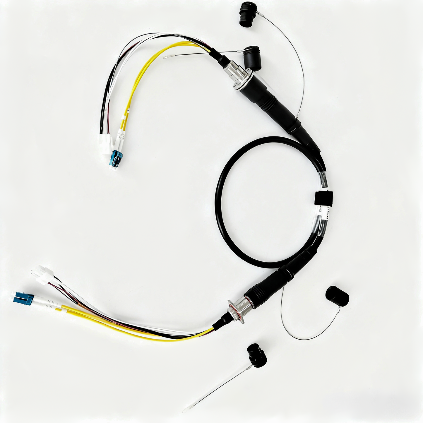 FXW Plug EDW Socket 3K.93C Series Push-pull Self-latching FXW EDW Connector HDTV Camera Hybrid Cable Assembly