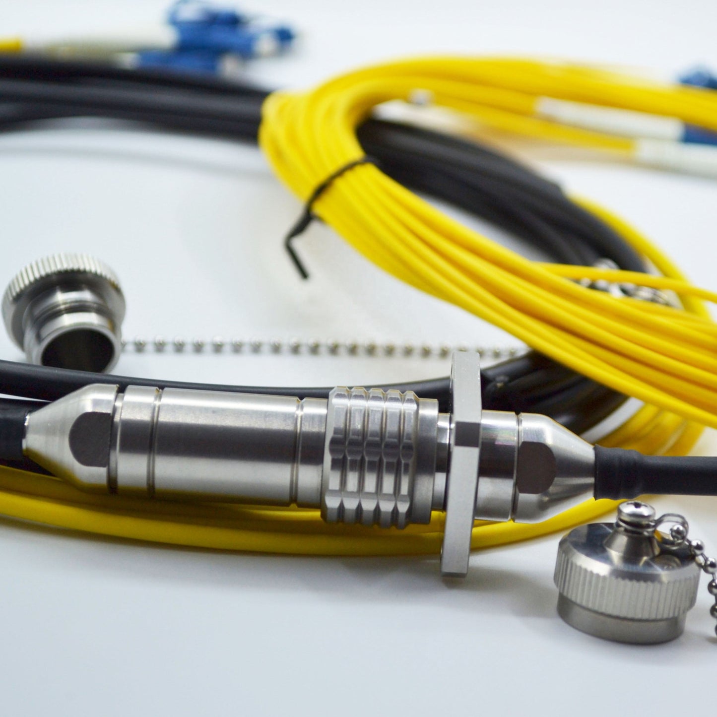 F-tone Outdoor Waterproof ODC Fibre Connector ODC 4CORES Plug and Socket Cable Assemblies