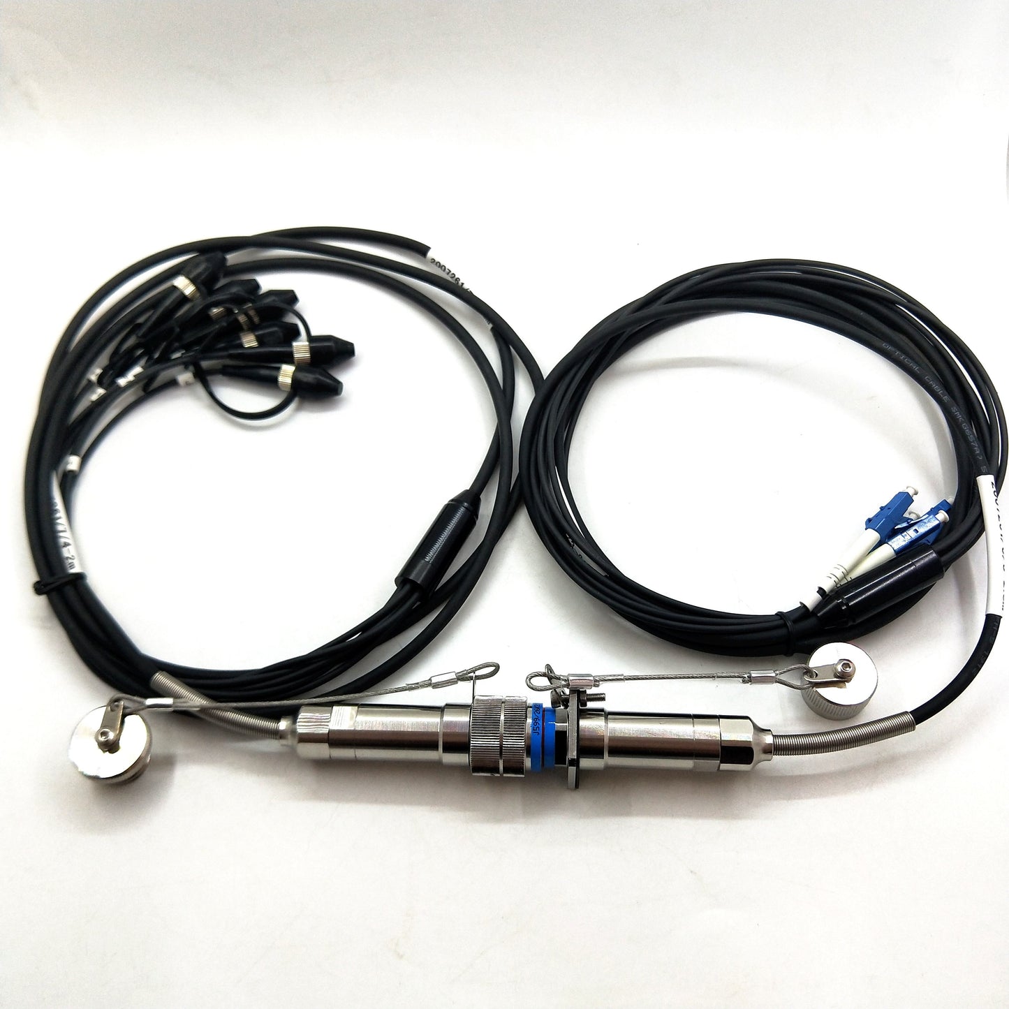 D38999 Series Fiber Optic Connectors 11# 6Cores Reverse Receptacle Cable Assembly