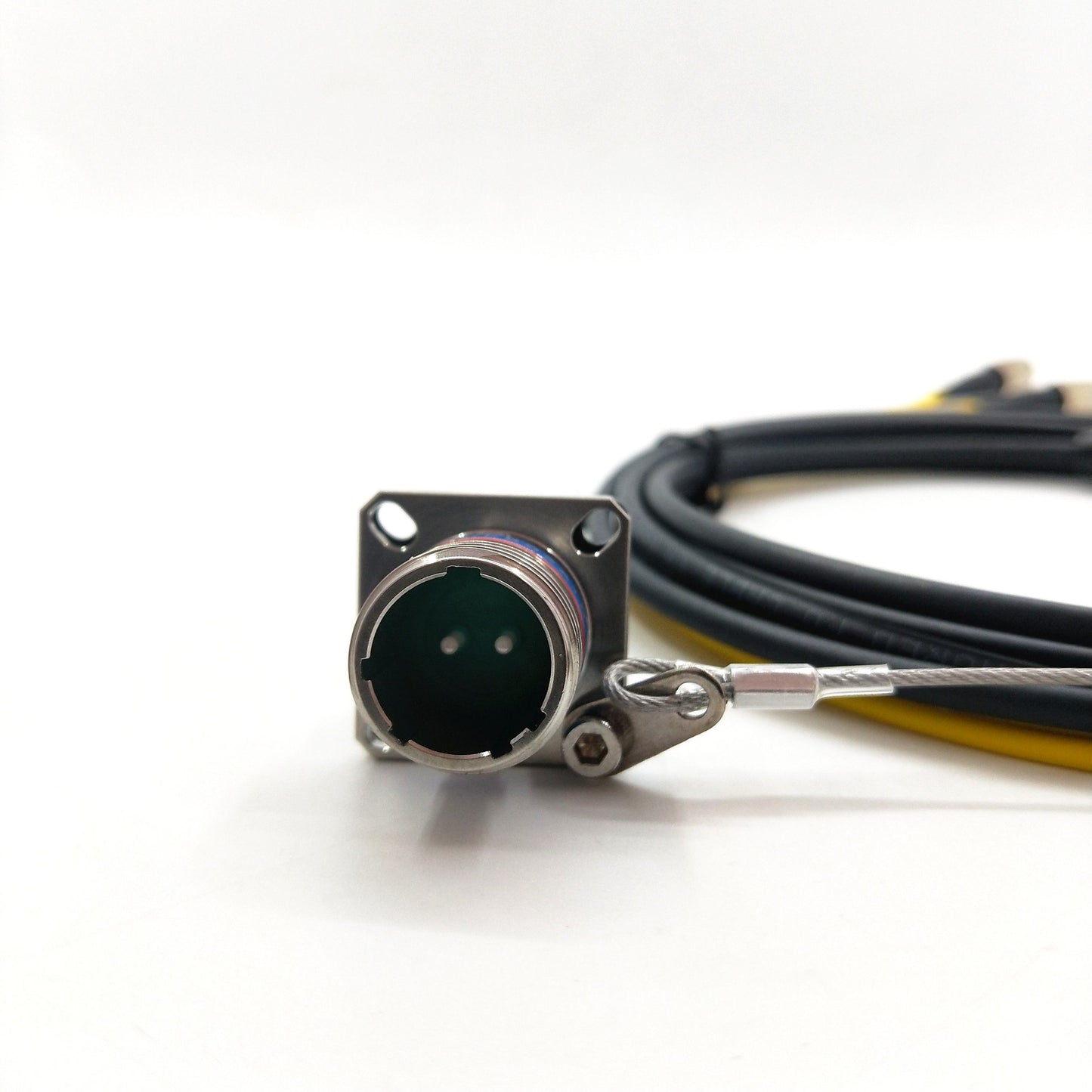 F-tone D38999 Series standard circular connectors 2Cores socket fiber optic cable Assembly