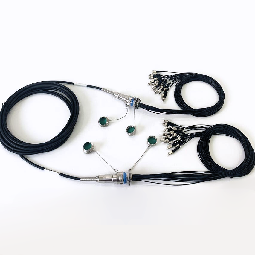 F-tone MIL-DTL-38999/26KD18B1N GJB599 /20KD18A1N Series Standard Circular Connectors Plug Fiber Optic Cable Assembly