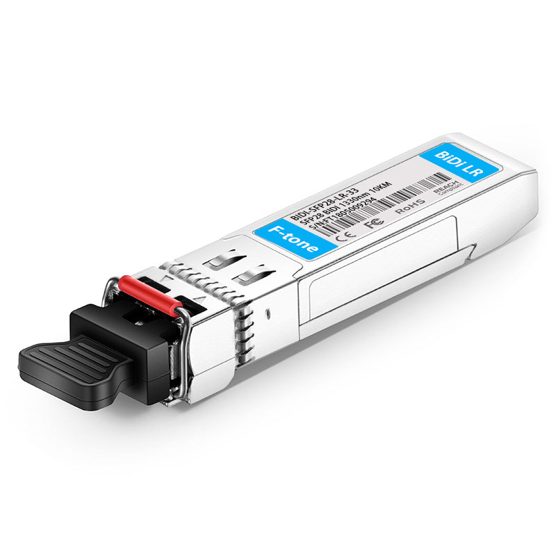 Cisco SFP-25GBX-D-10 Compatible 25GBASE-BX10-D SFP28 1330nm-TX/1270nm-RX 10km Optical Transceiver Module