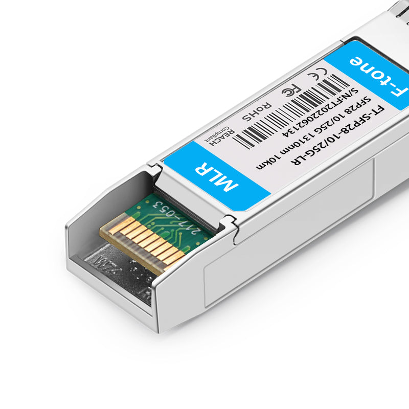 Cisco SFP-10/25G-LR-S Compatible 10/25GBASE-LR SFP28 1310nm 10km DOM Duplex LC SMF Optical Transceiver Module