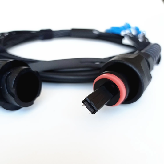 Full AXS FTTA IP67 Connector IP67 Outdoor Fullaxs-LC-10M-SM ODVA LC SC MPO OPTIC FIBER CABLE