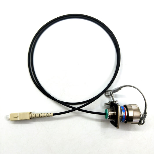 F-tone D38999 Series Standard Circular Connectors 1Cores Socket Fiber Optic Cable Assembly