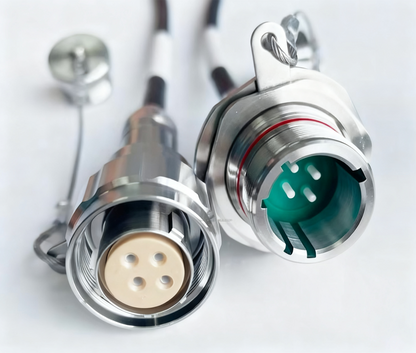 Specialty Mine Using ZLO/ GYD18 Series 4cores Male and Female Fiber Connector ZLO04P ZLO04S /GYD18T4PN GYD18T4SN