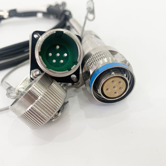 F-tone D38999/26KB98B1N J599 Series IP67 Waterproof Connectors Underwater Fiber Optic Cable Assembly