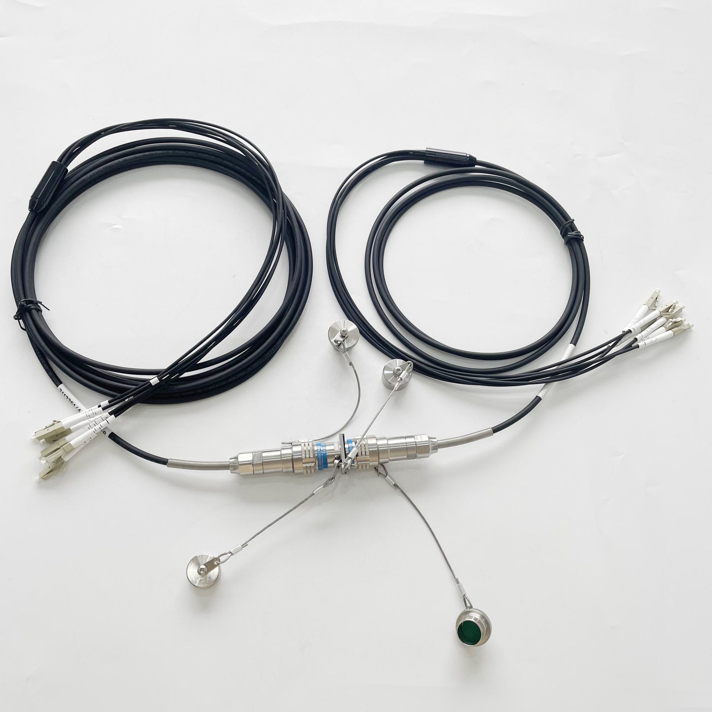 F-tone D38999/26KB98B1N J599 Series IP67 Waterproof Connectors Underwater Fiber Optic Cable Assembly