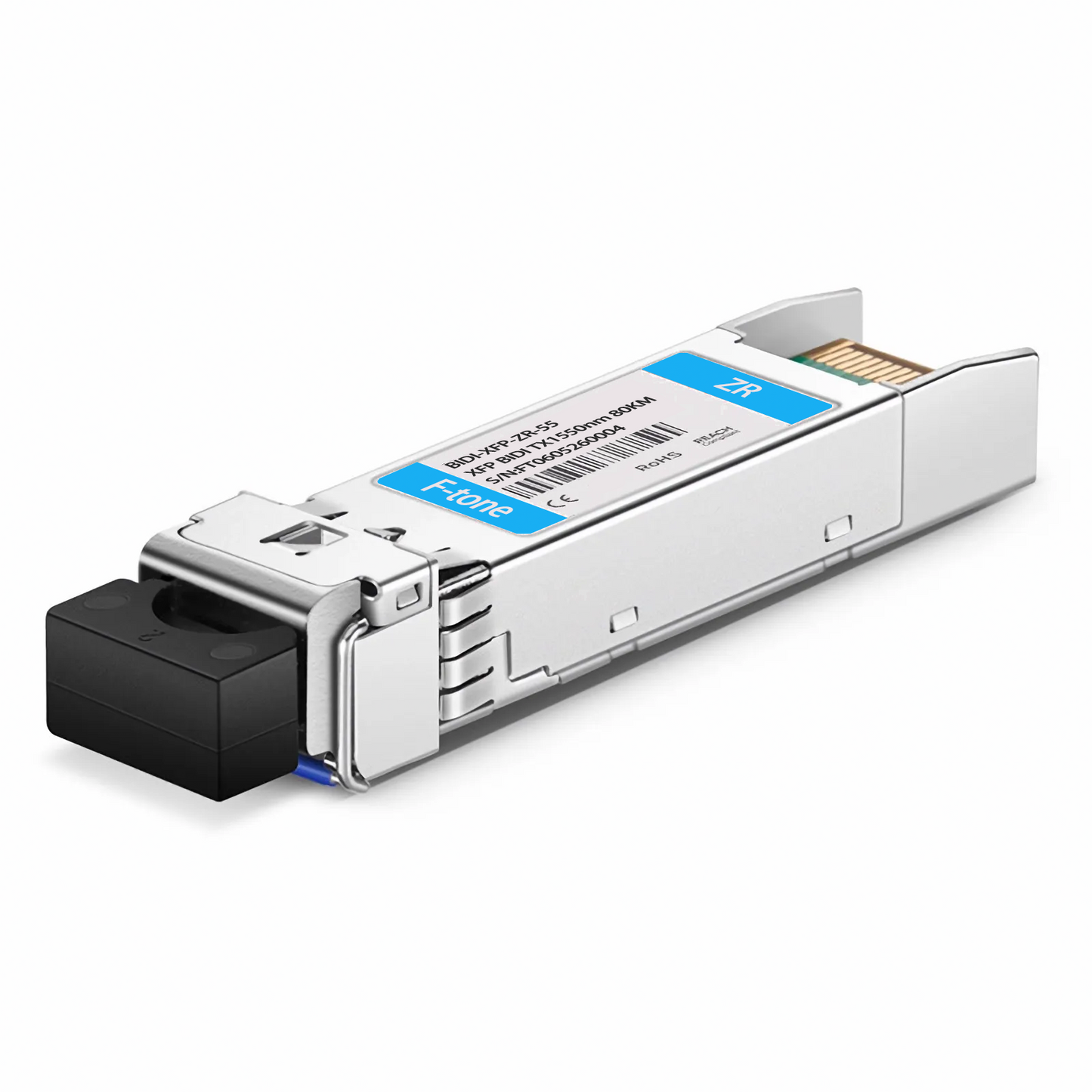 Module émetteur-récepteur SFP+ BiDi 10GBASE-BX20-D 1330 nm-TX/1270 nm-RX 20 km DDM Simplex LC SMF compatible Cisco