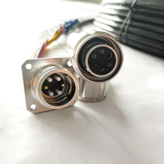 ZLC Fiber and Electrical Mixed Connectors ZLC2G4D IP68 Waterproof Optical Fiber Connector