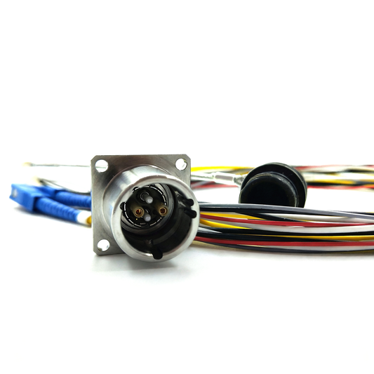 3K.93C HDTV 4K Broadcasting SMPTE Camera Cable Fiber Optical Connectors EDW-2SC EDW-2LC Socket