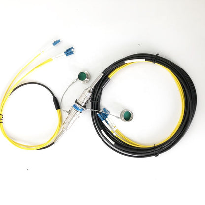 F-tone D38999/26KC04B1N GJB599 /20KC04A1N Series Standard Circular Underwater Connectors Plug Fiber Optic Cable Assembly