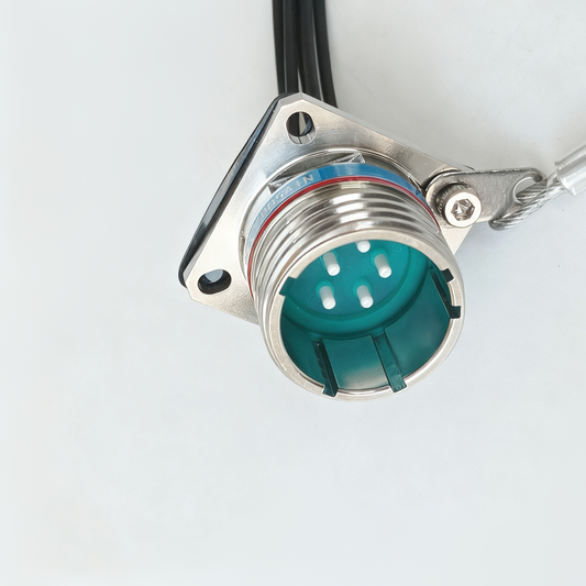 F-tone D38999 5Cores single mode fiber cable Plug and Socket J599/26KC05B1N -5ST fiber optic cable Assembly