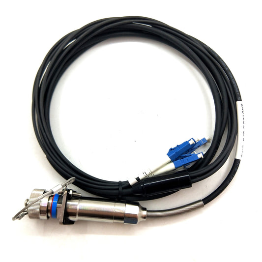 F-tone D38999 Series Fiber Optic Connectors 11# 6Cores Reverse Receptacle Cable Assembly