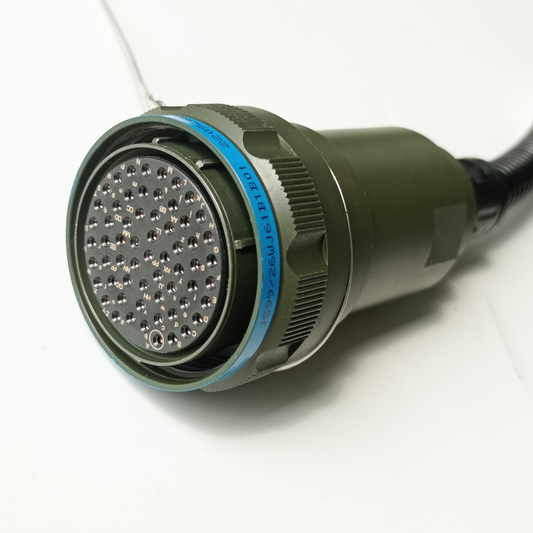 F-tone D38999 J599 ARINC801 Series Waterproof Connectors Fiber Optic Cable Assembly