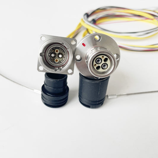 EDW Socket 3K.93C Series Connector HDTV Camera Hybrid Cable Assembly