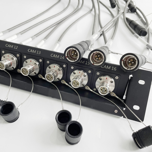 3K 93c FXW EDW PANEL FOR Camera and Broadcasting SMPTE Hybrid Cable Assemblies 3K 93C 1U 2U PANEL