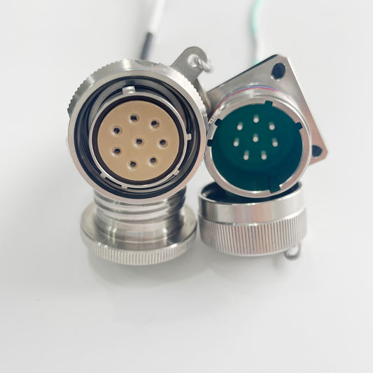 F-tone MIL-DTL-38999/26KD08B1N GJB599 /20KD08A1N Series Standard Circular Connectors Plug Fiber Optic Cable Assembly