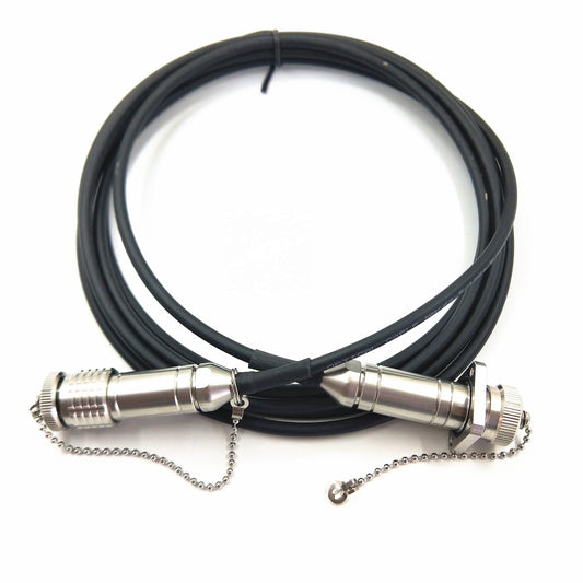 F-tone ODC Outdoor Waterproof Connector Fiber 2cores and 4cores Plug and Socket Optical Cable Assemblies