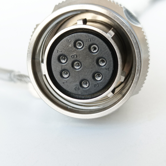 F-tone MIL-DTL-38999/26KC08B1N GJB599 /20KC08A1N Series Standard Circular Connectors Plug Fiber Optic Cable Assembly