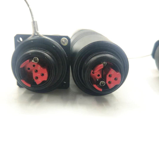 TFOCA 6 Channel Fiber Optic Connectors Outdoor Optical Fiber Cable Hermaphroditic Assemblies