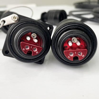 YZG/ OCC EZ-MATE YZG04P YZG04S Outdoor Waterproof Fiber Connector YZG 4 Cores PLUG and SOCKET