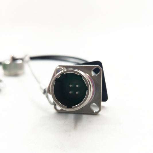 F-tone D38999 Series standard circular connectors 4Cores Plug underwater fiber optic cable Assembly