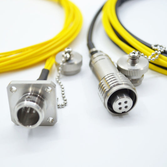 F-tone Outdoor Waterproof ODC Fibre Connector ODC 4CORES Plug and Socket Cable Assemblies