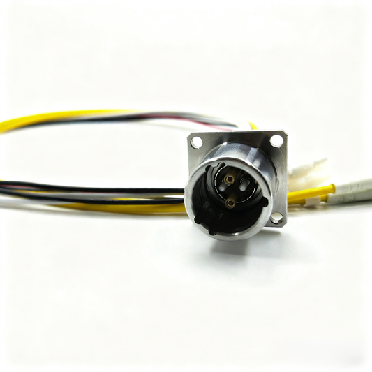 3K.93C HDTV Broadcasting and Camera SMPTA Hybrid Fiber Cable Connector EDW Socket FXW Plug Assemblies