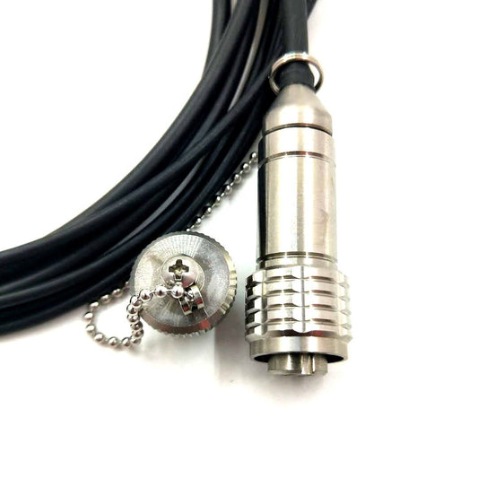 F-tone Outdoor ODC Waterproof Tactical Fiber Cable Connector ODC 2/4 Cores Plug Armored Cable Patch Cord