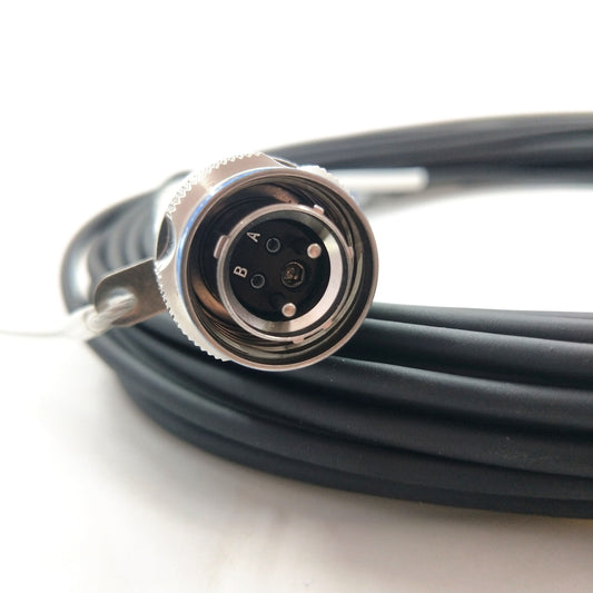 F-tone ARINC801 D38999 Series Fiber Optic 11# 2Cores Plug Connectors Cable Assembly
