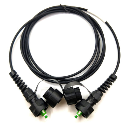 IP67 SC Plug Connector ODVA Series Water Proof Tactical Fiber Cable Optic Connector