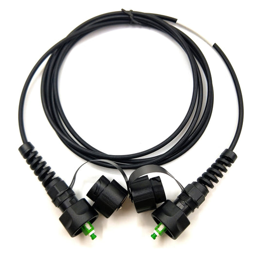 IP67 SC Plug Connector ODVA Series Water Proof Tactical Fiber Cable Optic Connector