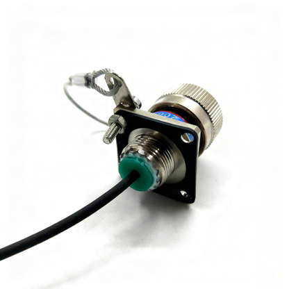 F-tone D38999 Series Standard Circular Connectors 1Cores Socket Fiber Optic Cable Assembly
