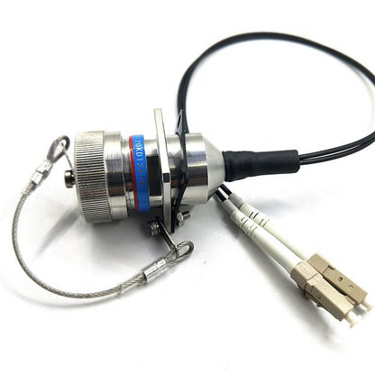 F-tone D38999 Series Standard Circular Connectors 12Cores Socket Fiber Optic Cable Assembly