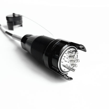 YZC12P YZC12S Plug and Socket Outdoor Field Waterproof IP67 Fiber Connector Assemblies for Harsh Environment Using
