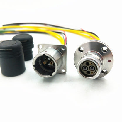 Self-latching Connector SMPTE Hybrid Fiber Cable Socket Assembly EDW FXW with LC/FC/SC/ST Connector