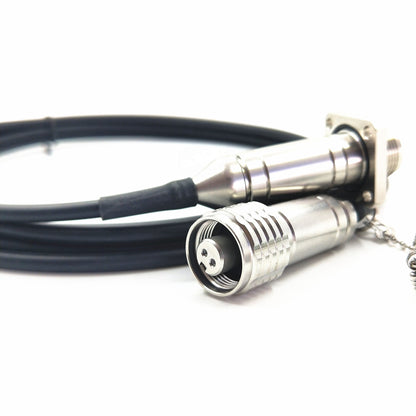 F-tone ODC Outdoor Waterproof Connector Fiber 2cores and 4cores Plug and Socket Optical Cable Assemblies