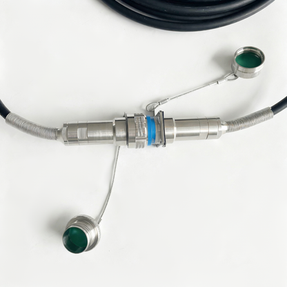 F-tone D38999 18Cores Single Mode Fiber Cable Plug and Socket J599/26KD18B1N -J599/26KD18B1N Fiber Optic Cable Assembly