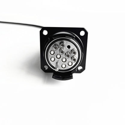 YZC12P YZC12S Plug and Socket Outdoor Field Waterproof IP67 Fiber Connector Assemblies for Harsh Environment Using