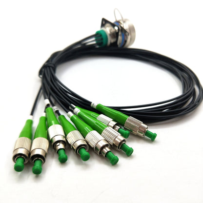 F-tone D38999 Arinc 801 Socket FC Fiber Contacts Outdoor Fiber Cable Connectors