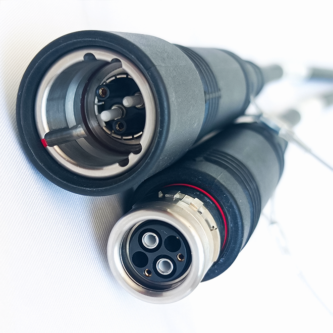 HDTV Fiber Connector 3K 93c PUW FCMA 3K/FS Camera and Broadcasting SMPTE Hybrid Cable Assemblies